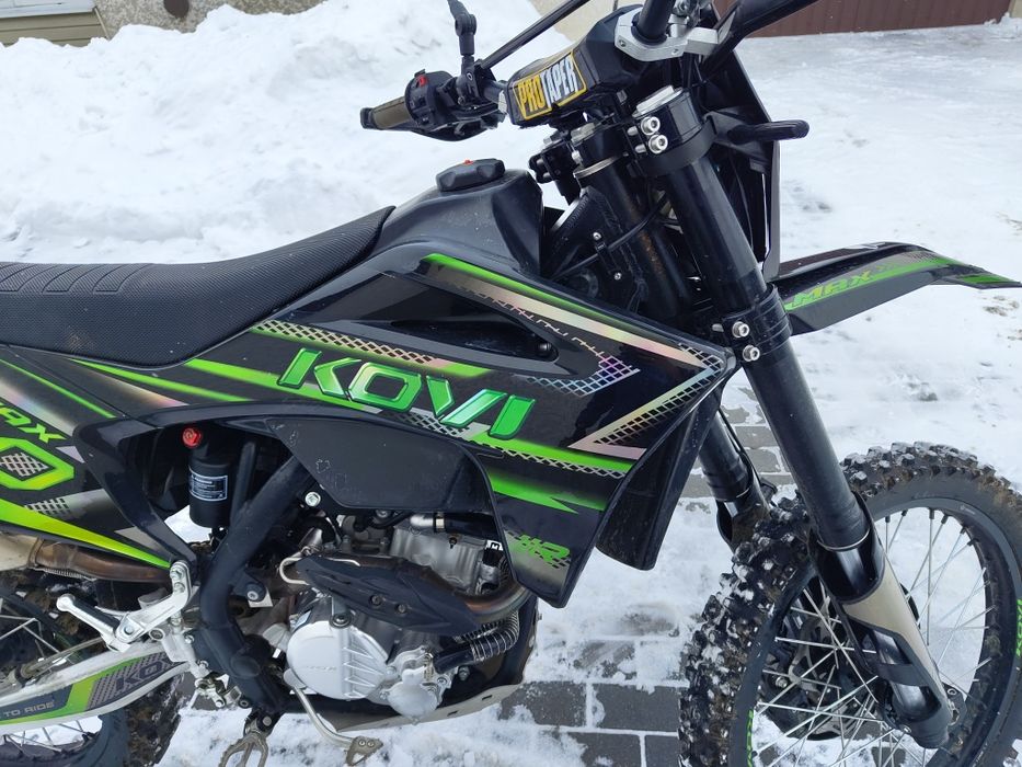 Продам Ендуро мотоцикл, 1 тис. Пробіг терміново Кові Мах 300 Kovi Max
