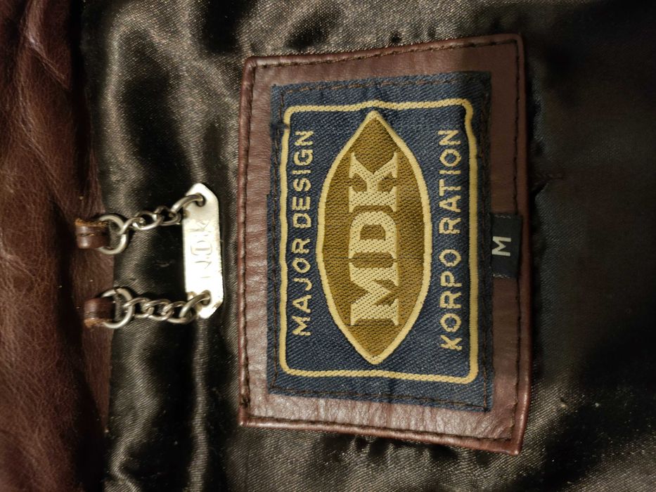 Brown Leather Jacket MDK64584407278723122