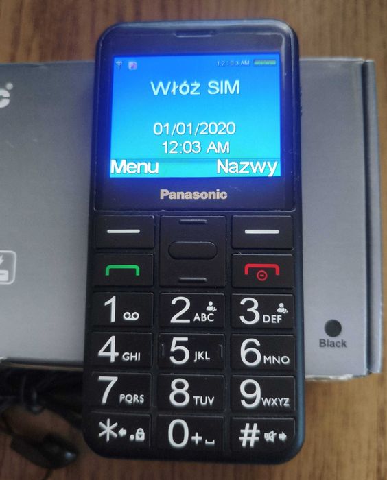Telefon dla Seniora Panasonic