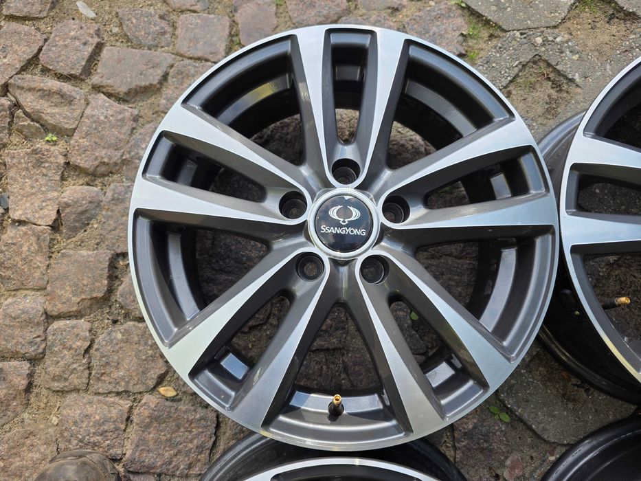 Oryginalne felgi aluminiowe z czujnikami SsangYong KGM TIVOLI 16" 5x112 ET 43