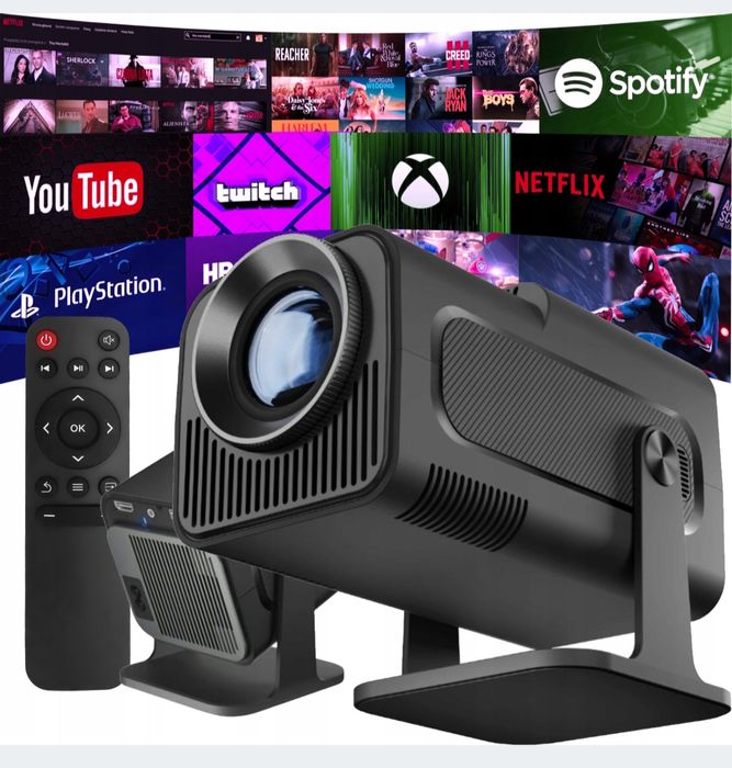 Projektor rzutnik przenośny  HY320 SMART FULL HD LED ANDROID WiFi TV 1