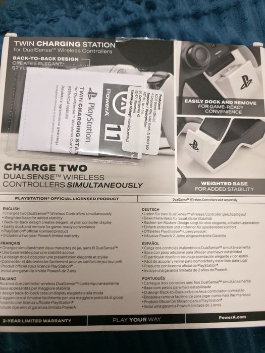 Stacja Ładująca pady PS5