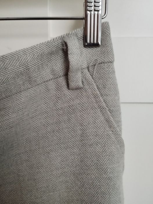 Spódnica MIDI jodełka 4 S 100% wełna J.Crew