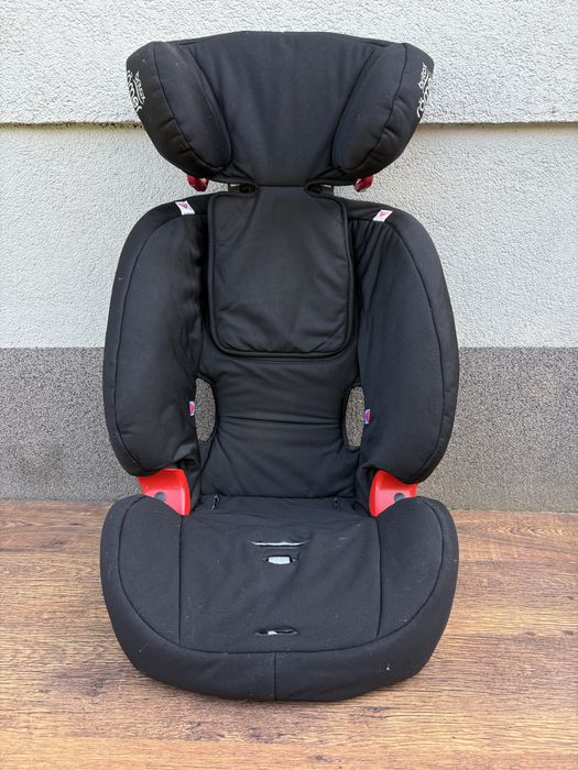 Britax Evolva 123 w Pasy Samochodowe CZARNY Fotelik Dla Dziecka
