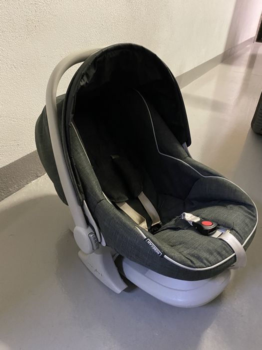 Carrinho - trio bebecar com ovo, cadeira e alcofa