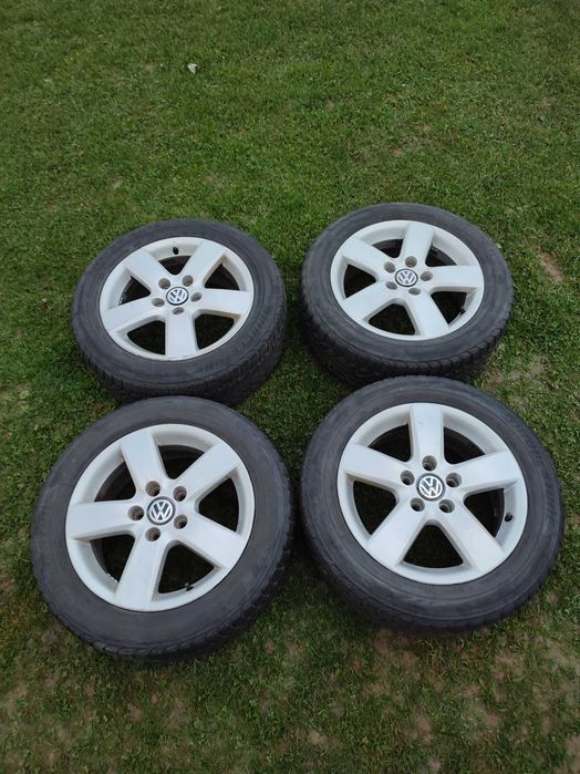 4 Alufelgi 5x112 Volkswagen 205/55/R16 zima