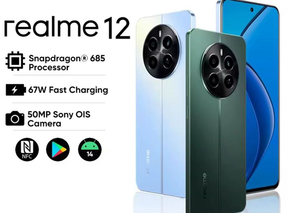смартфон Realme 12 8/256, новий