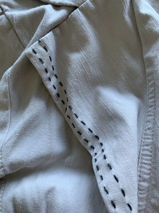 Beżowy kremowy żakiet marynarka 46 XXXL