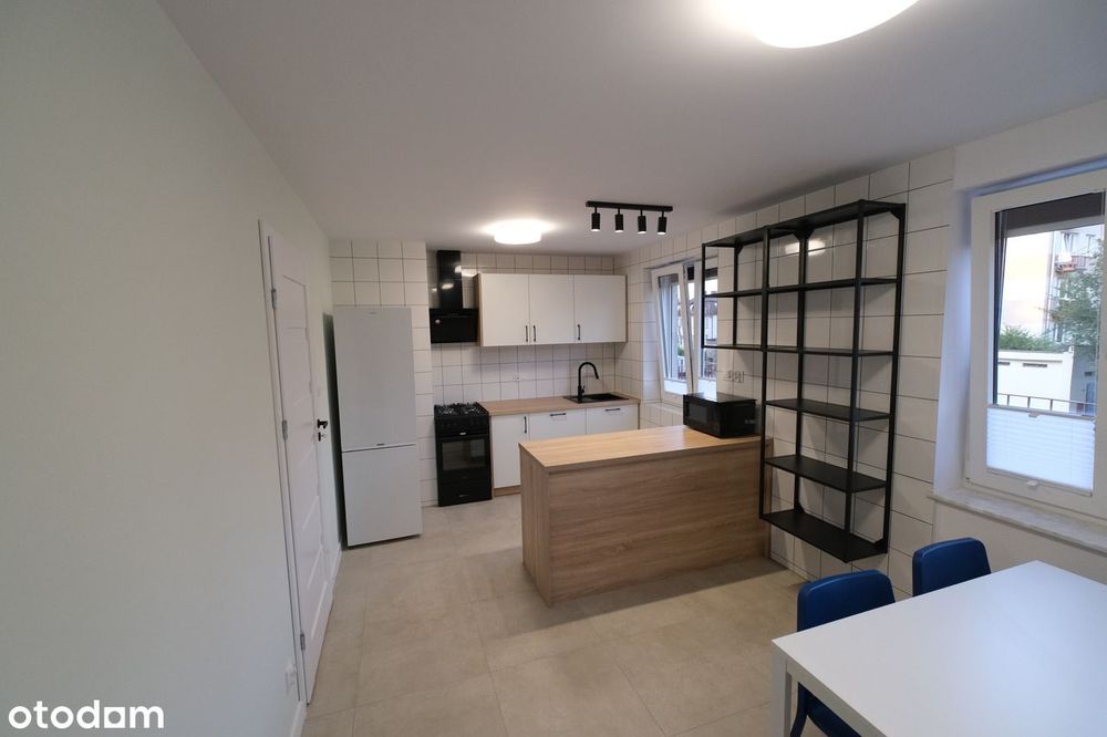 2 pokoje + jadalnia, świeżo po remoncie, miejsce postojowe w garażu