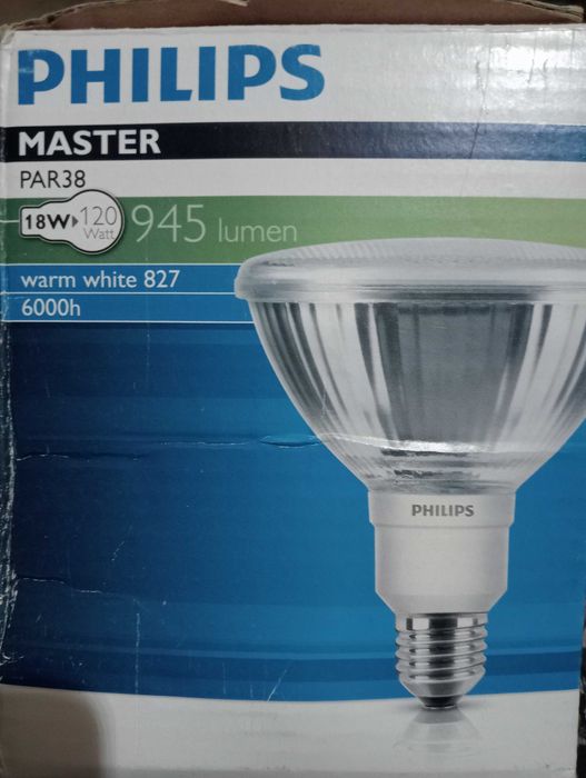Downlight Philips® 18W/827 E27 ES PAR38 żarówki energooszczędne