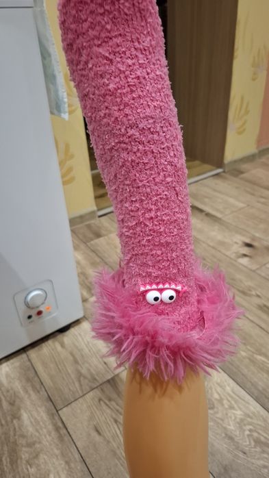 Skarpetki z oczkami.