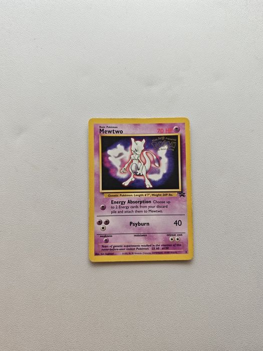 Vendo carta rara do Mewtwo