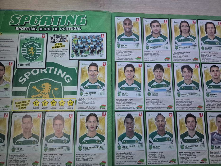 Caderneta Panini Futebol 2010-11