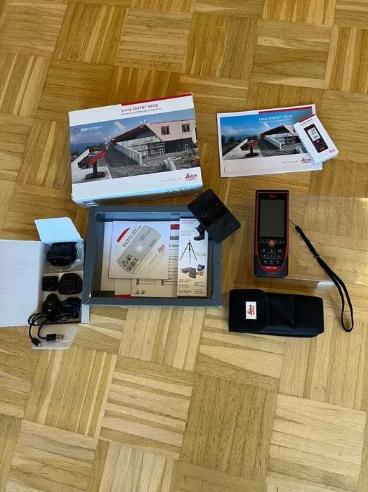 Profesjonalny dalmierz laserowy Leica DISTO S910