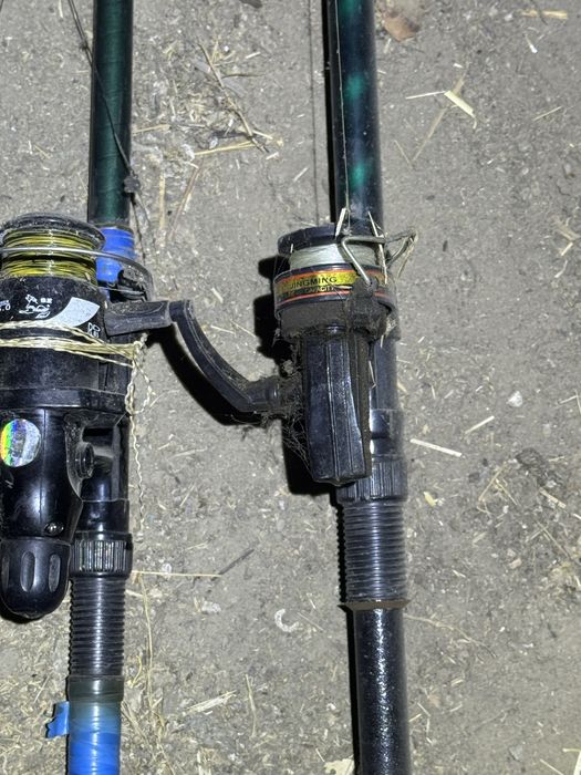 Весла удочка спінінг катушка спінінги