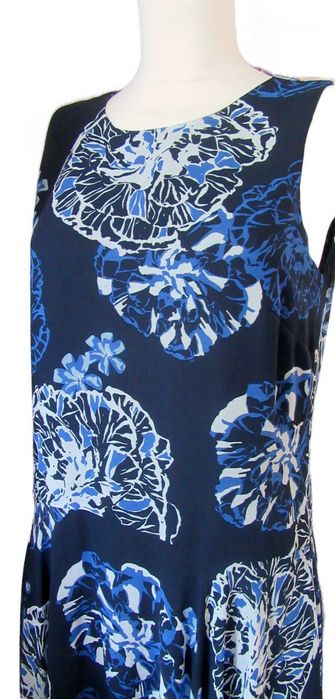 NOWA z METKAMI - piekna party sukienka midi JOHN ROCHA, 40/L, UK 14