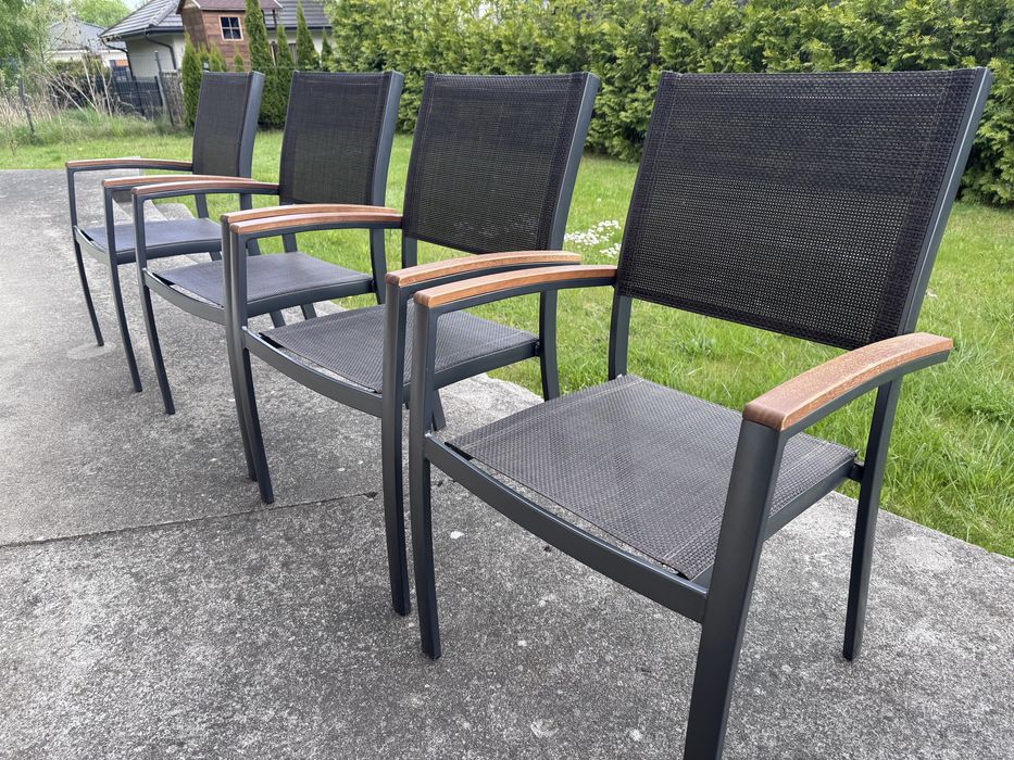 Komplekt meble ogrodowy (stol i 4 krszesla) Jysk