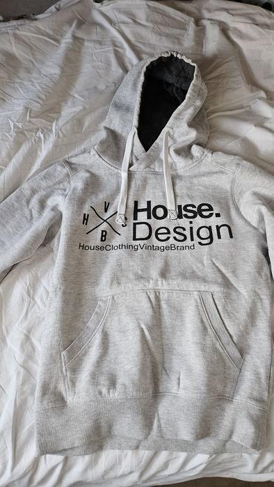 Bluza House szara z kapturem M