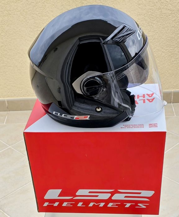 Capacete LS2  ( preto)