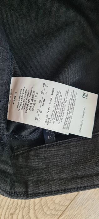 Oryginalne spodnie Armani Jeans r. 27 r. S/M
