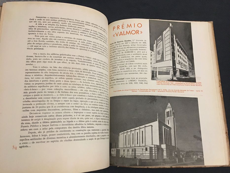 Lisboa por S. Chantal/ Bordalo Pinheiro/ Toiradas Reais/ Prémio Valmor