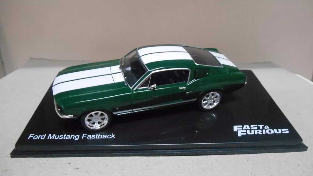 1/43 ford mustang fastback 1967 fast and furious (ixo altaya)