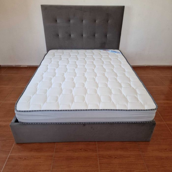 Camas de Casal Estofadas de Luxo 199€ Disp. em Várias Cores! 190x140m!