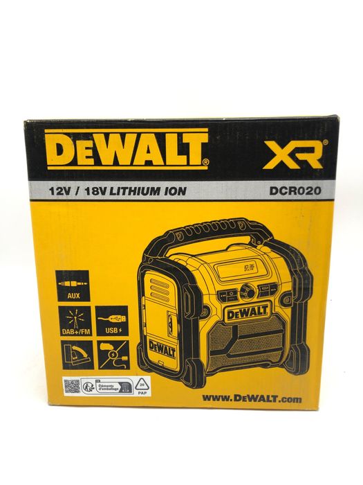 DeWALT DCR020 Radio budowlane