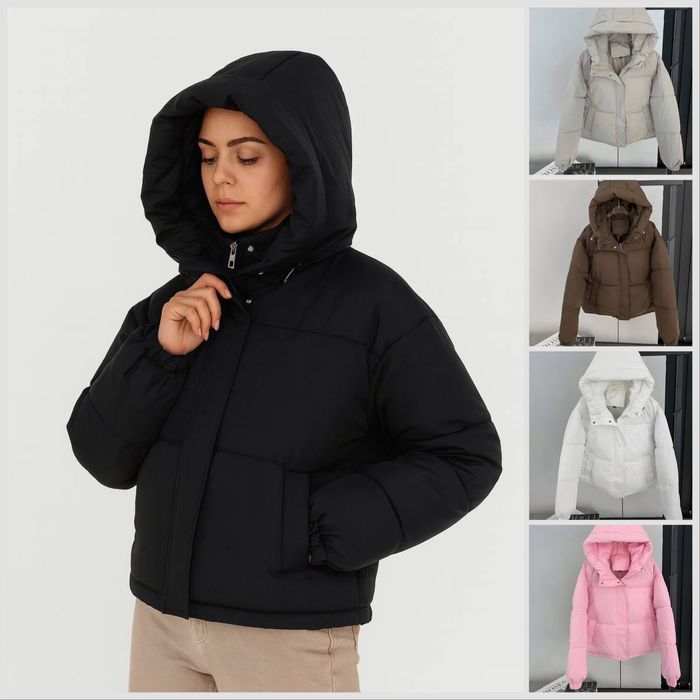Женская зимняя куртка с капюшоном/Жіноча зимова куртка INs