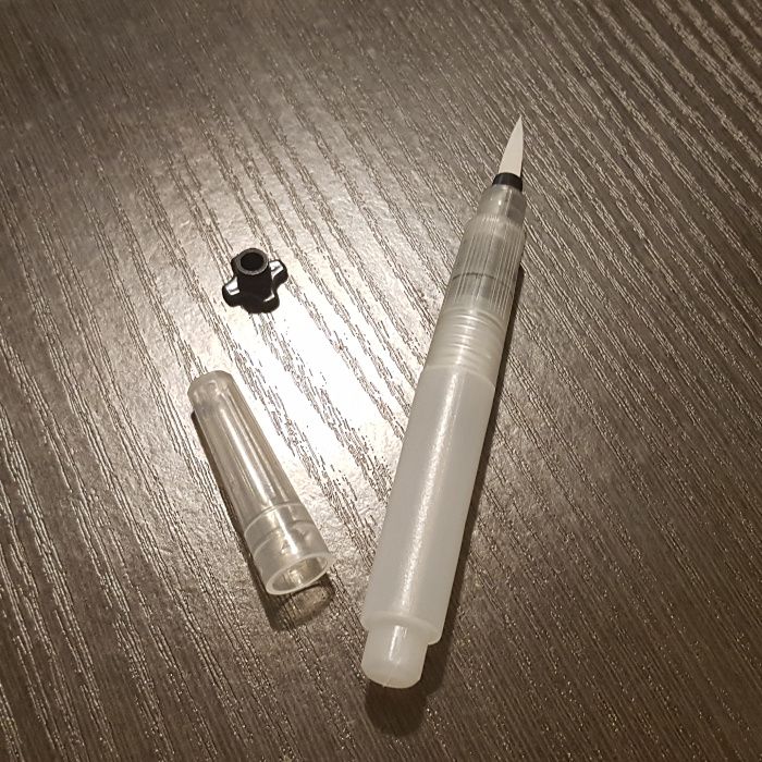 Кисть с резервуаром Aqua WaterBrush аква вотербраш акварель тушь