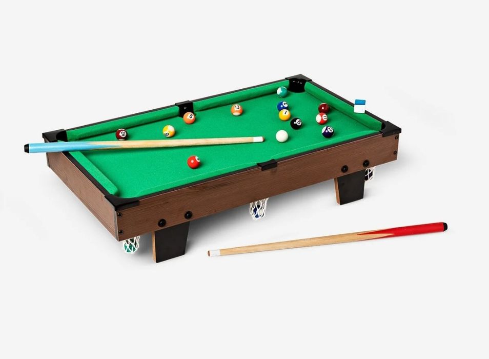 Mini Mesa de Bilhar 64cm x 15cm x 36,5cm - NOVA/EMBALADA