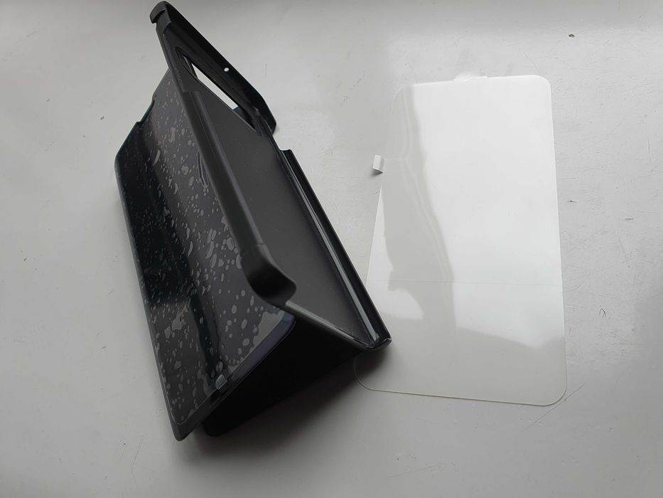 Чехол книжка Clear View на Samsung Galaxy S10 Plus/G975-черный