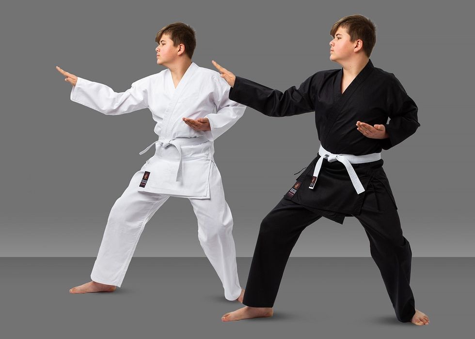 Кімоно карате кікбоксінг дитяче Wolf Matsa Hard Touch кимоно самовивіз