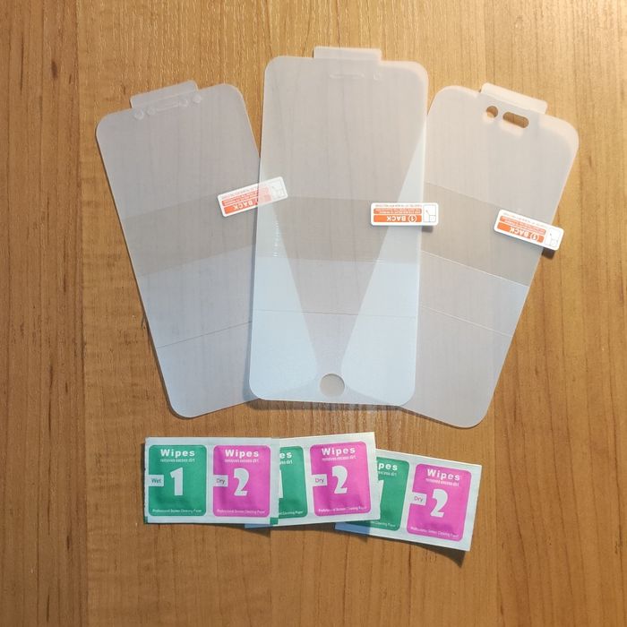 Матова Гідрогелева плівка на iPhone, Матовая гидрогелевая пленка айфон