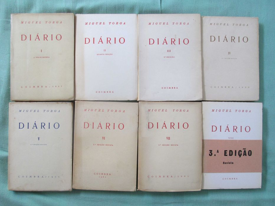 Diário, os 16 volumes da obra de Miguel Torga