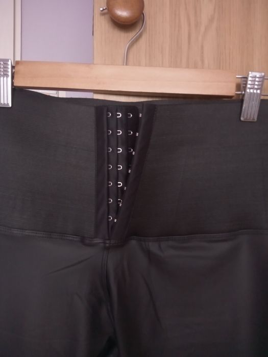 Spodnie damskie eko skóra ,wysoki stan