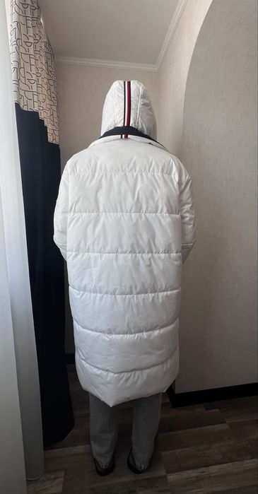 Пуховик зимовий чоловічий подовжений tommy hilfiger