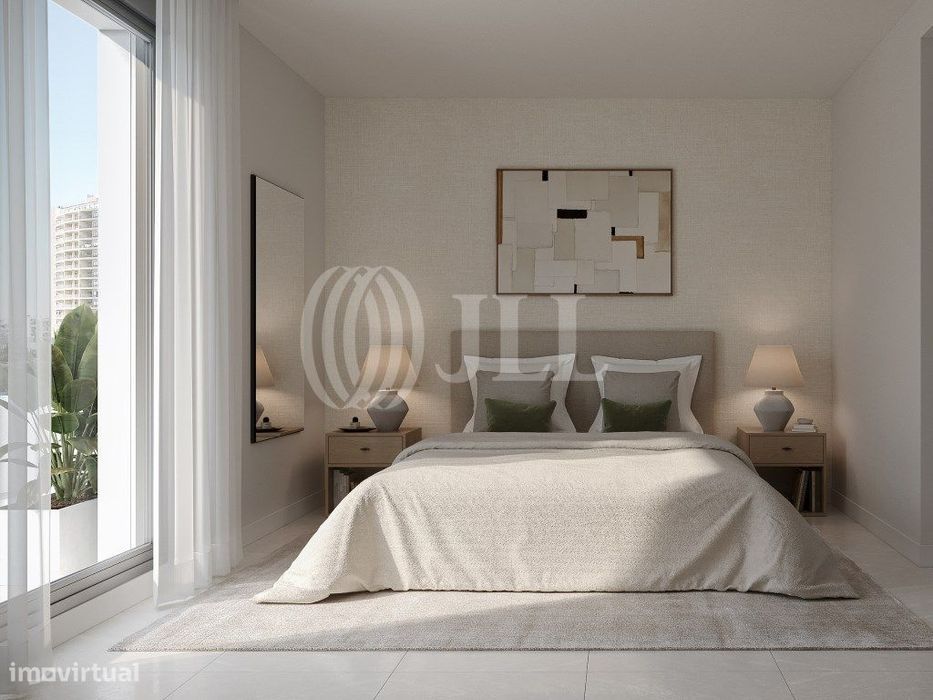 Apartamento T1, novo, no Ribamar, com piscina e estacionamento, em ...