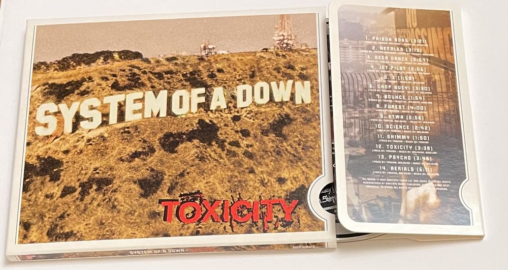 System Of A Down Toxicity cd 2009