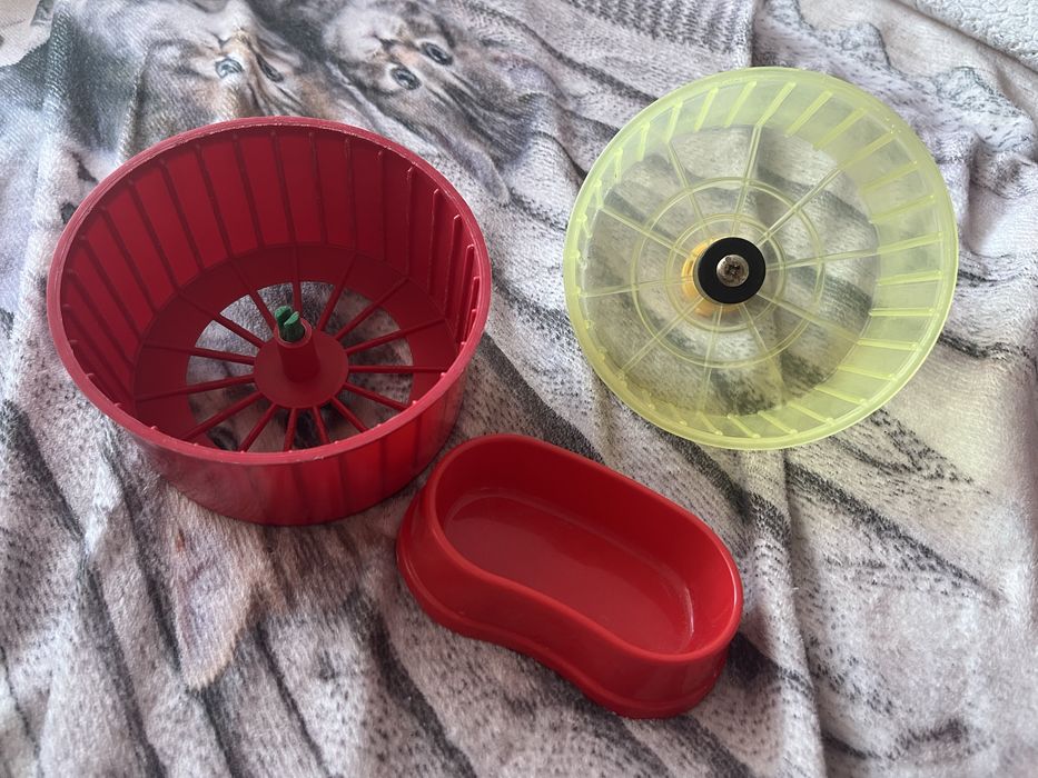 За все 100 Колесо для хомяка та миска