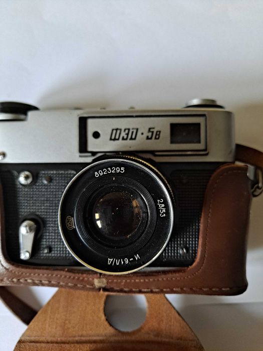 Aparat FED 5B w futerale, 2,8/53, stan bdb