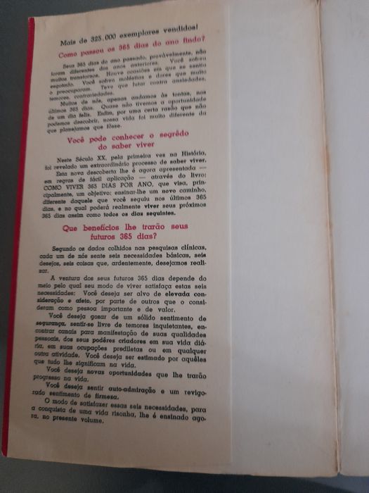 Como Viver 365 dias por ano de John A. Schindler