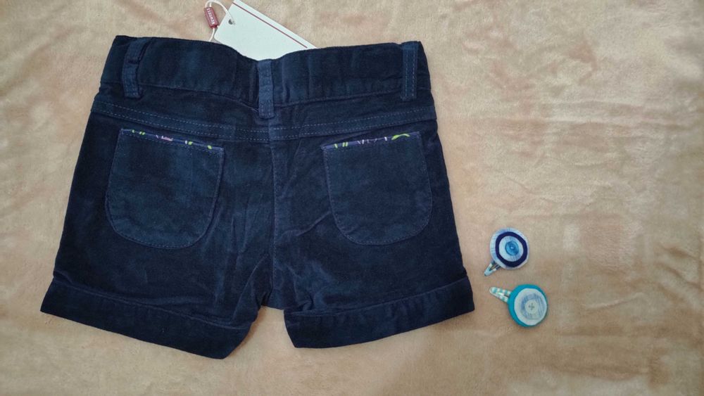 Calção aveludado Newness