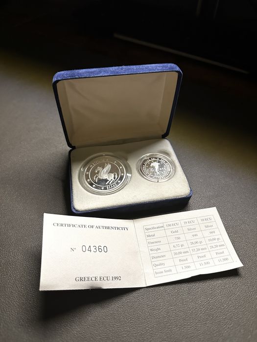 Conjunto Moedas Prata 999 (38g) com Certificado