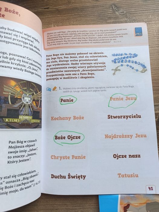 Zestaw książek do Religii kl III.