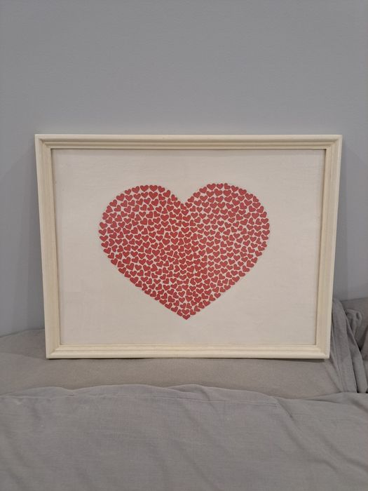 Картина декор серце
