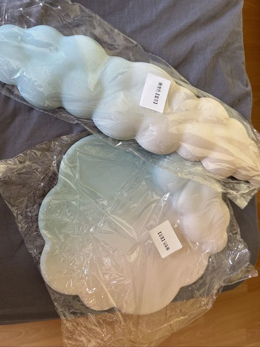 Силіконова підставка для зап'ястя клавіатури. Нековзний килимок