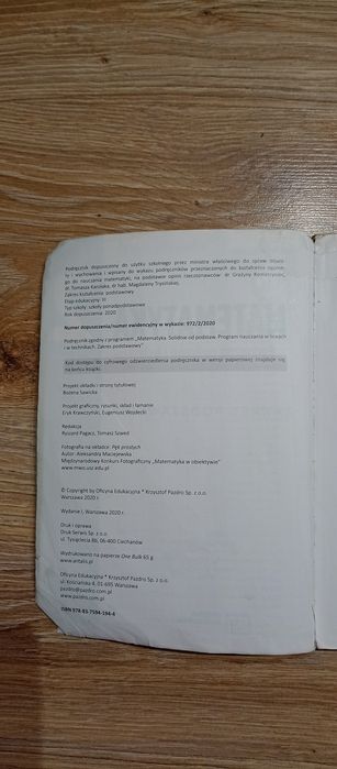 Matematyka 2 podręcznik