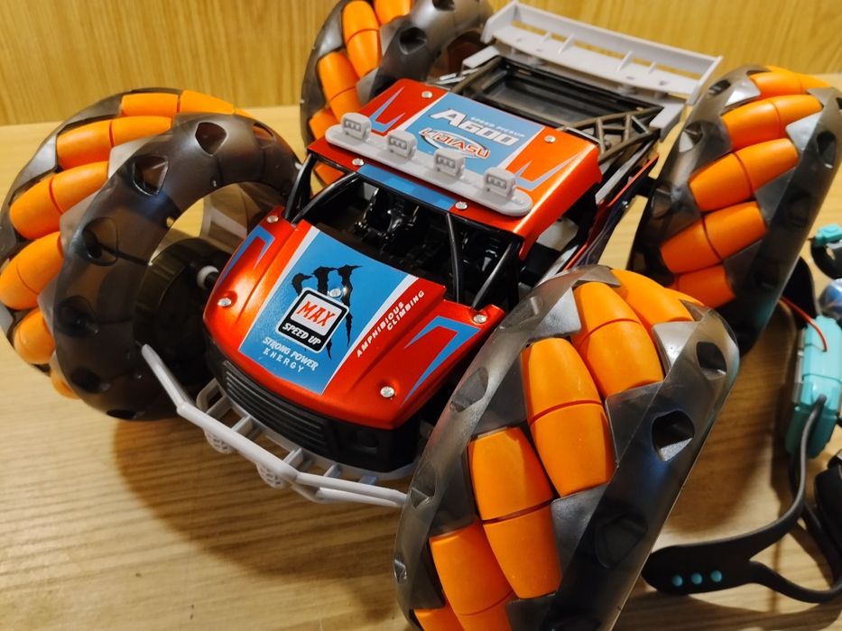 Вездеход twist аккумул. на пульте (2 пульта) радиоупр металл свет звук