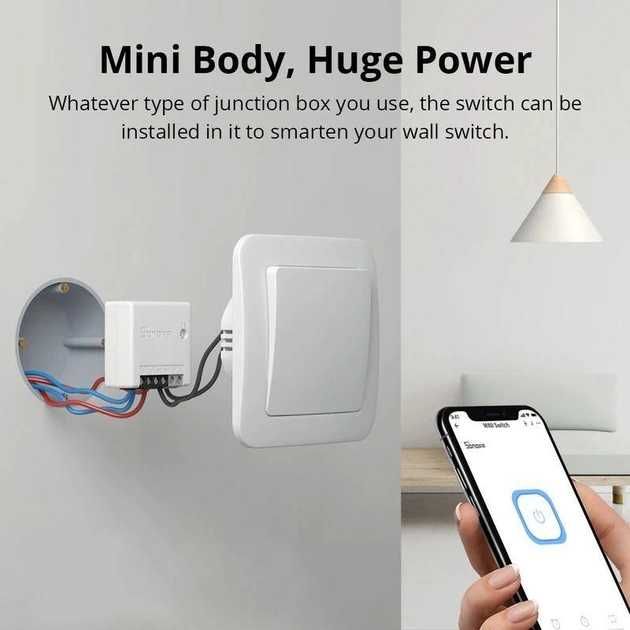 Одноканальне Zigbee реле Sonoff Mini